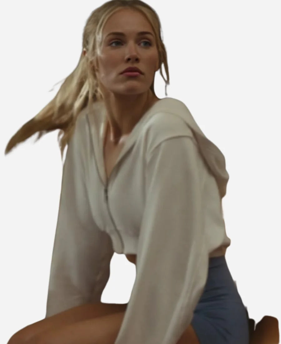 Landman Michelle Randolph Crop Hooded Jacket