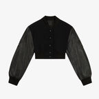 Women's Aviator Sheepskin Leather Bomber Jacket
