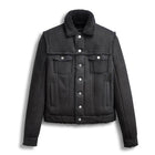 Fashion Leather Shearling Jacket