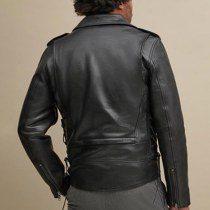 High Quality Leather Rider Jacket