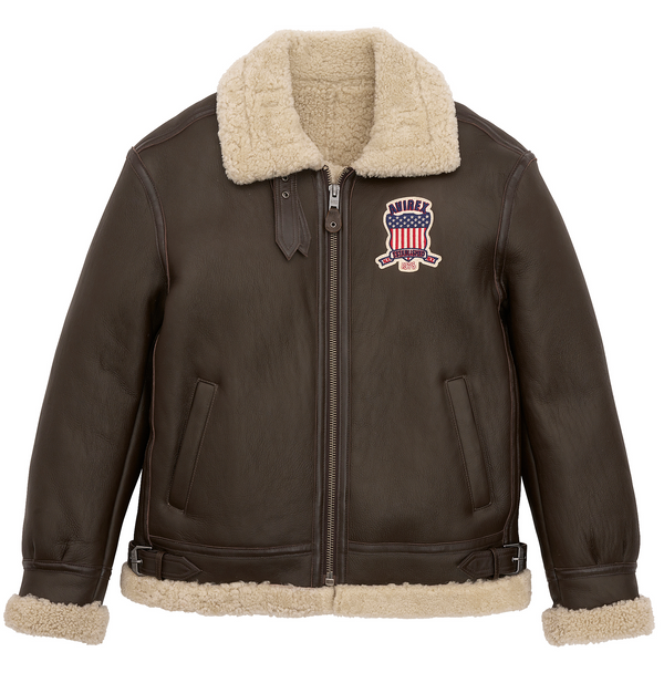 Original Winter Avirex B3 Shearling Choclate Jackets