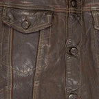 Men Brown Aviator Flying A-2 Pilot Airforce Bomber Leather Jacket