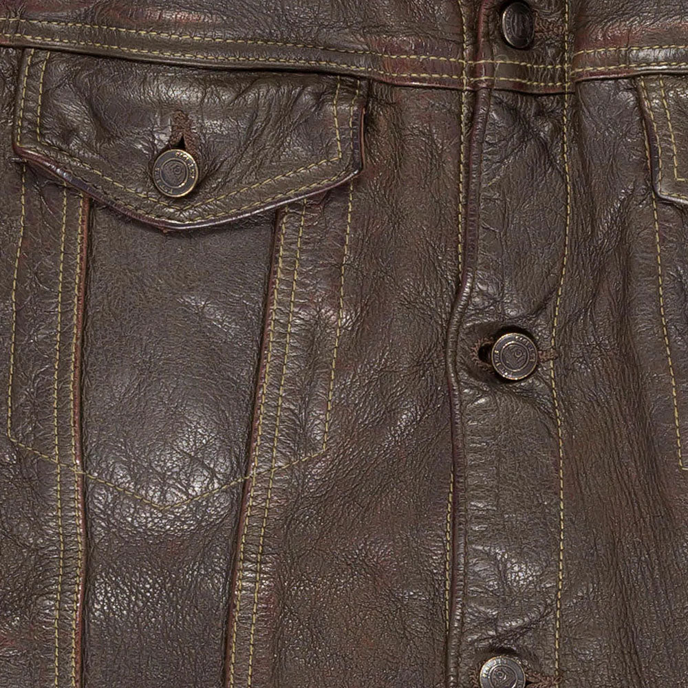Men Brown Aviator Flying A-2 Pilot Airforce Bomber Leather Jacket