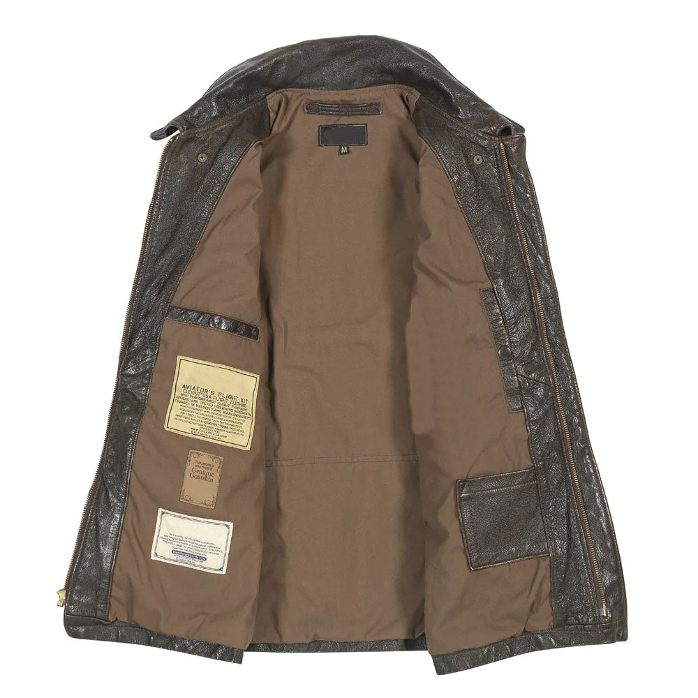 Men’s Heritage Goatskin Aviator Jacket