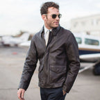 Men’s Heritage Goatskin Aviator Jacket