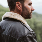 Men's RAF G1 Real Leather A2 Bomber Flight Aviator Jacket Vintage Sheepskin Coat