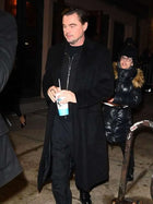 NYC 2026 Leonardo DiCaprio Black Coat