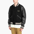 Rapper Lil Baby Leather Sleeves Varsity Jacket