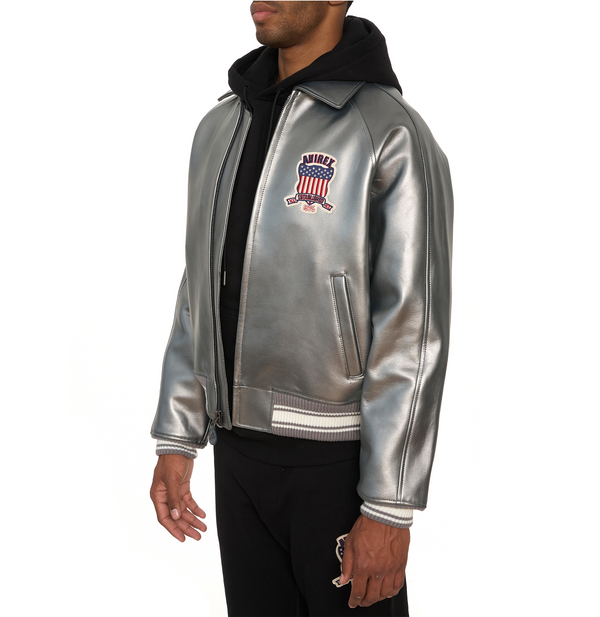 Limited Edition Pewter Metallic Icon Jacket