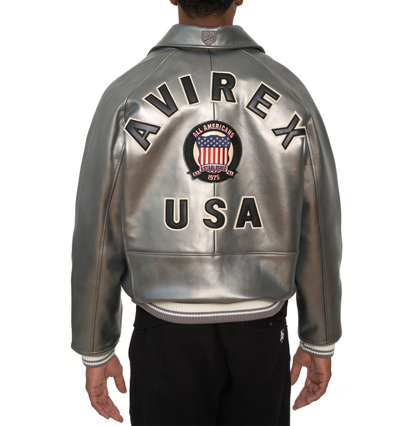 Limited Edition Pewter Metallic Icon Jacket