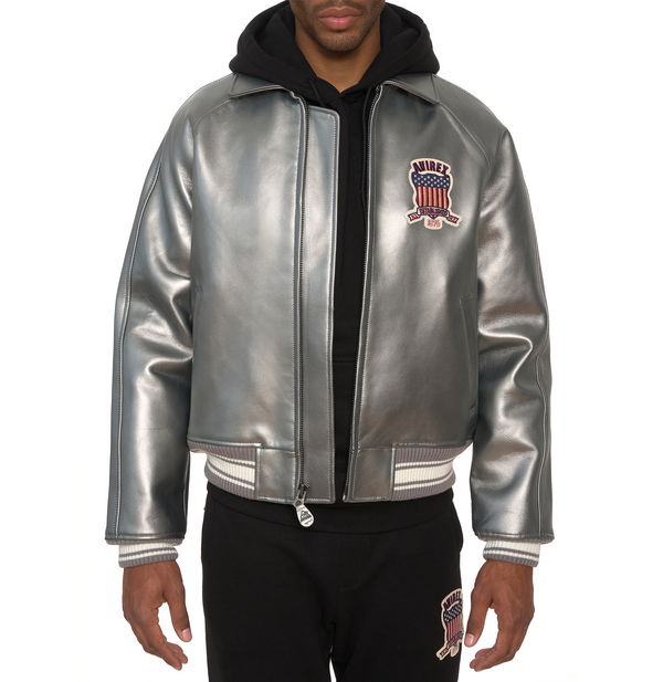 Limited Edition Pewter Metallic Icon Jacket