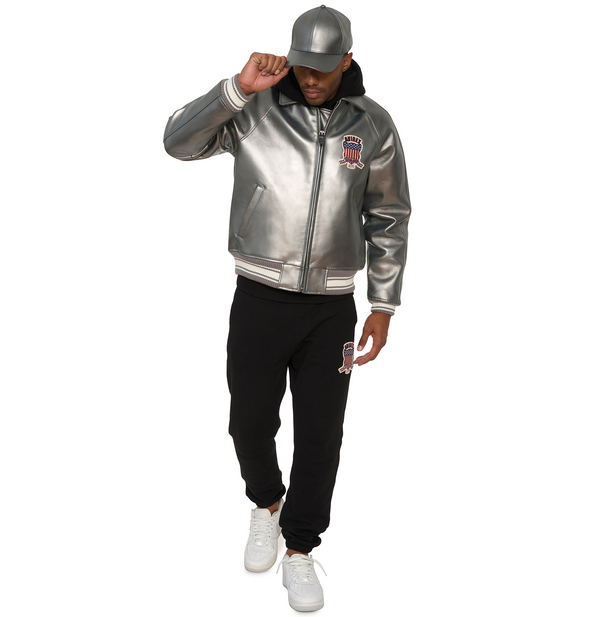 Limited Edition Pewter Metallic Icon Jacket