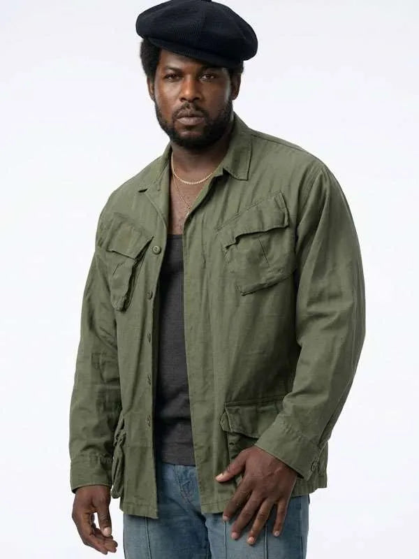 Motor City 2026 Lionel Boyce Green Cotton Jacket