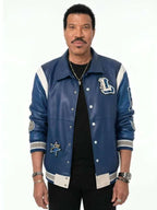 Lionel Richie American Idol 2026 Blue Varsity Jacket