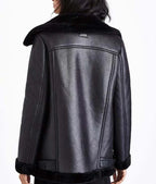 Locke and Key Dodge Shearling Leather Jacket