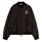 Logo Level 2 Quilted Bomber Black