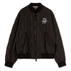 Logo Level 2 Quilted Bomber Black