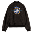 Logo Level 2 Quilted Bomber Black