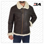 Men B3 Sheepskin Leather Jacket