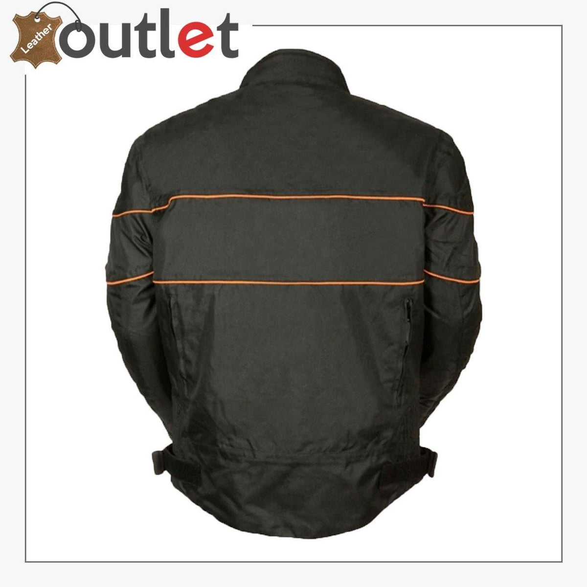 MENS TEXTILE MOTORCYCLE JACKET - VENTED