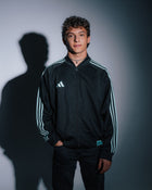 Mens Las Vegas Track Top Black/Teal