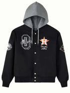 Houston Astros 2026 OVO Black Varsity Jacket