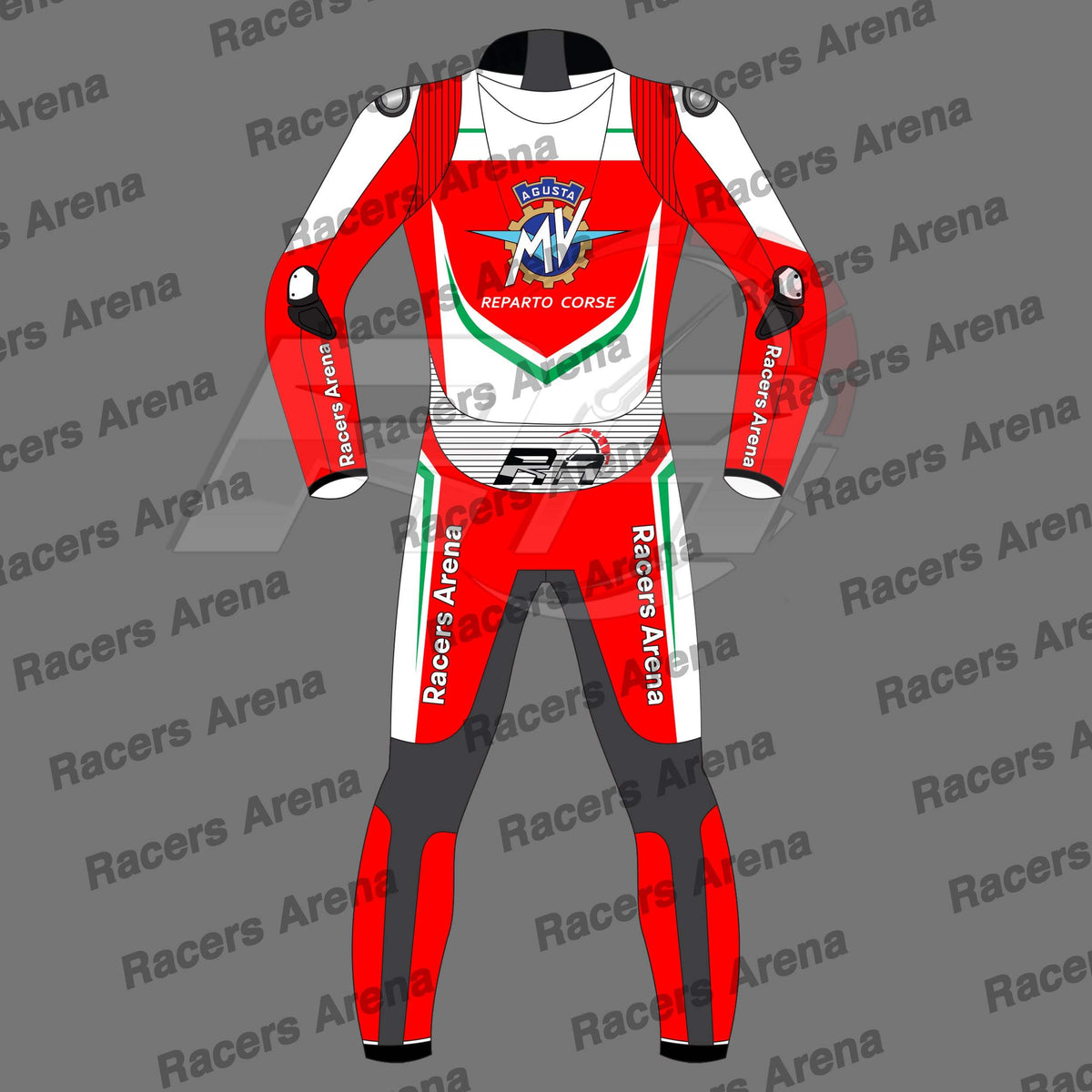 MV Agusta Reparto Corse Motorcycle Leather Race Suit