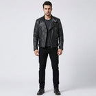 Men's Leather Punk Jacket