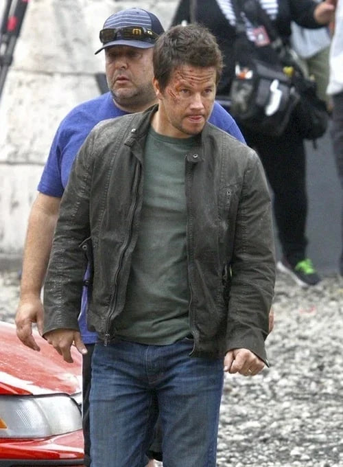 Mark Wahlberg Transformers Age Of Extinction Leather Jacket