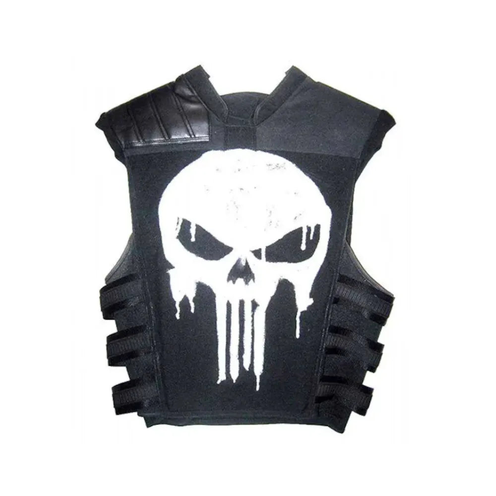 Jon Bernthal Frank Castle Punisher Vol 1 Black Leather Vest