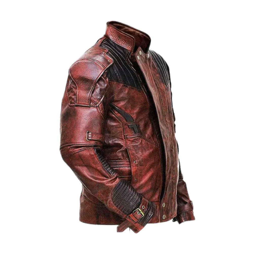 Star-Lord Guardians of the Galaxy Vol. 2 Leather Jacket