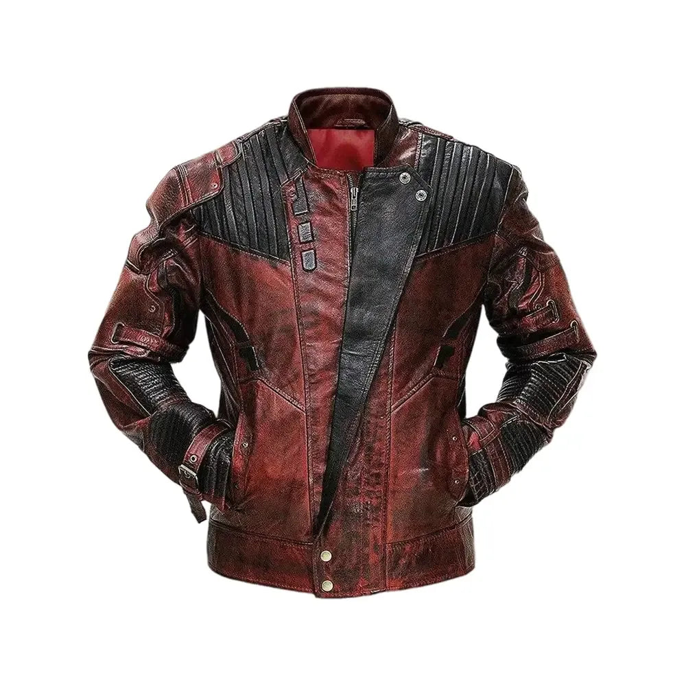 Star-Lord Guardians of the Galaxy Vol. 2 Leather Jacket