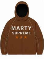 Marty Supreme Timothee Chalamet Brown Jacket