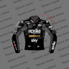 Maverick Vinales Aprilia Winter Test 2024 Motorcycle Leather Racing Jacket