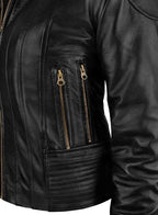 Megan Fox Transformers 2 Black Leather Jacket