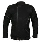 Men’s White Western Cowboy Suede Leather Jacket - Fringe Details