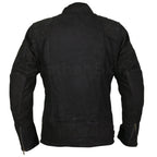 Men’s White Western Cowboy Suede Leather Jacket - Fringe Details