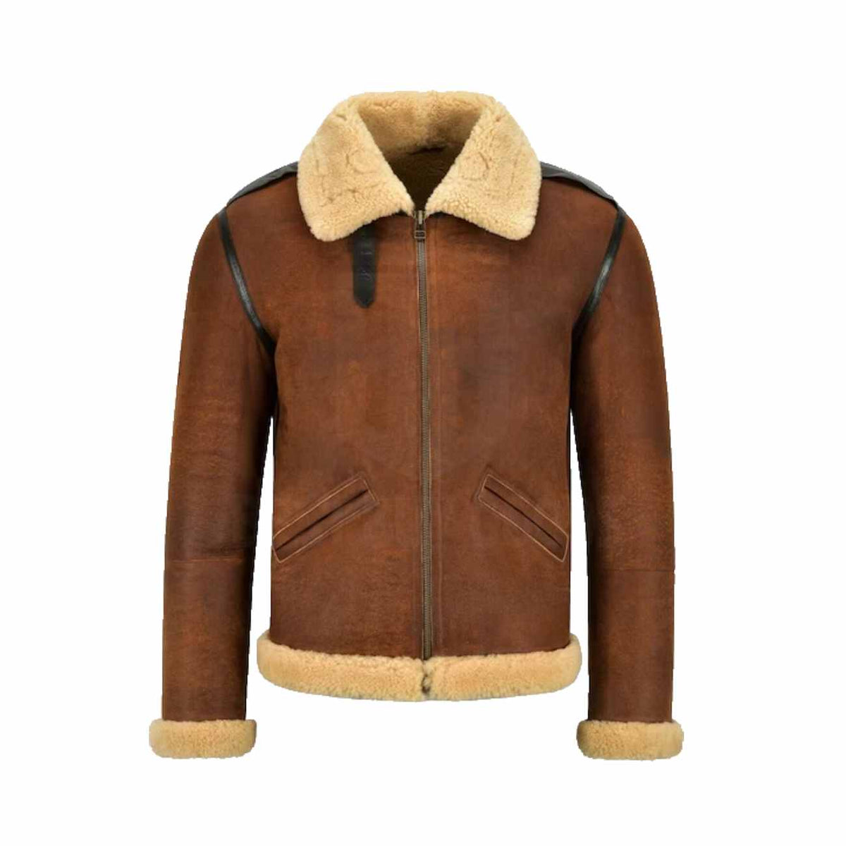Men’s B3 Bomber Shearling Fur Jacket