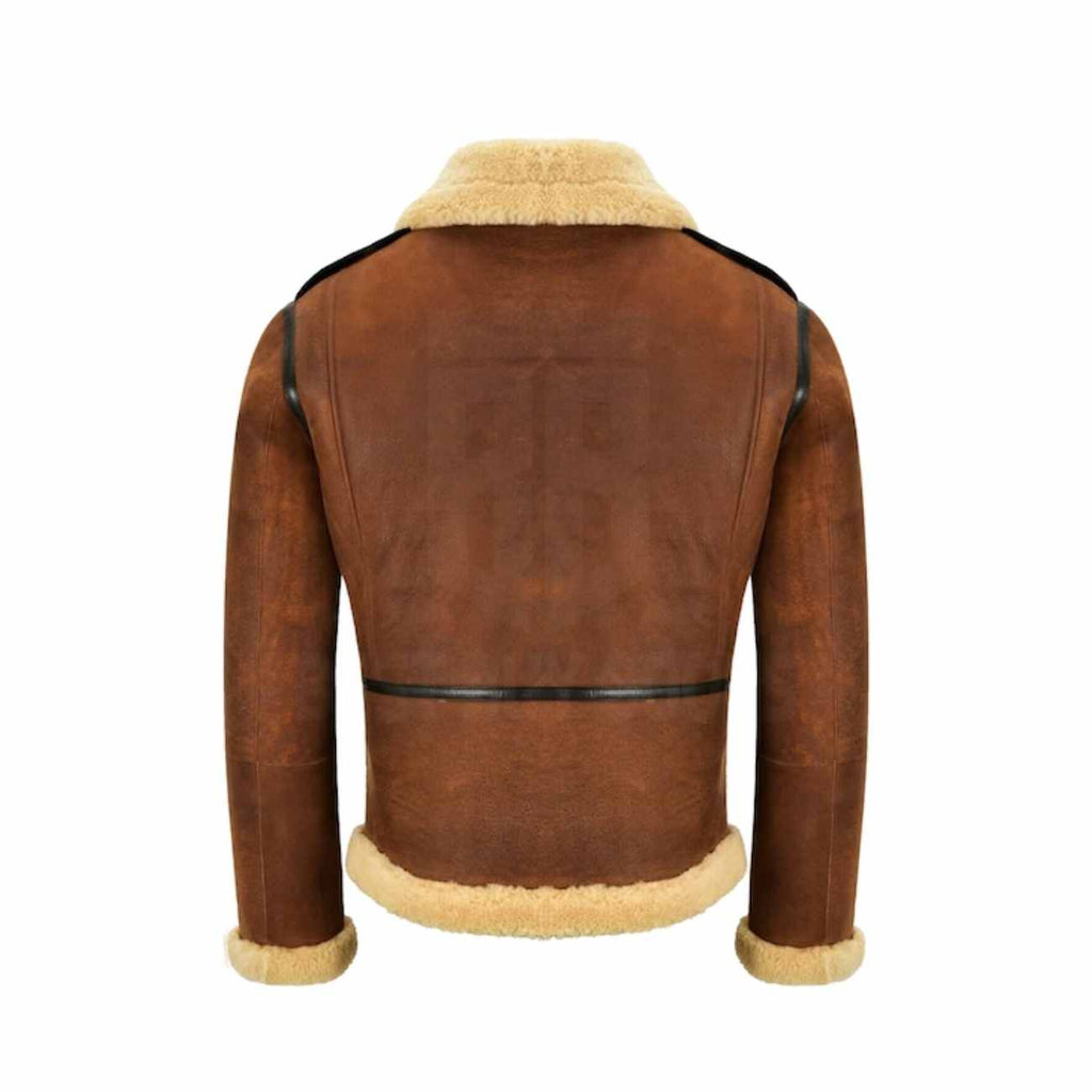 Men’s B3 Bomber Shearling Fur Jacket