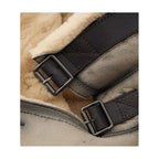 Men’s B7 Flight Aviator Biker Collar Bomber Premium Shearling Coat 2022