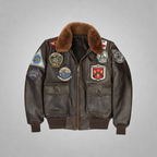 Men’s Classic A2 Flight Leather Jacket