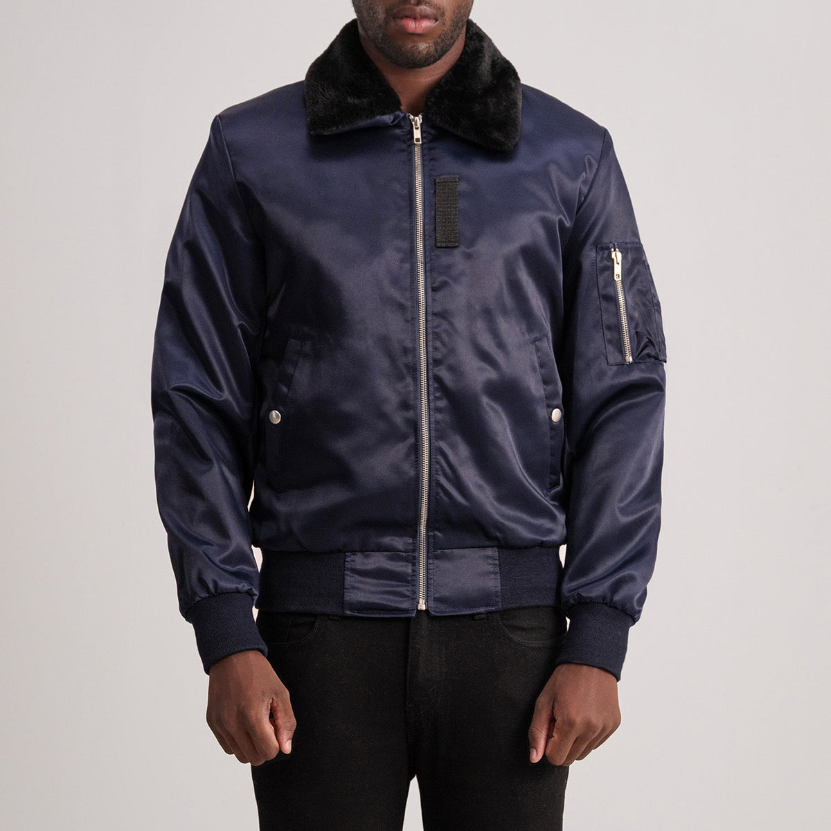 Clyde B-15 Blue Bomber Jacket