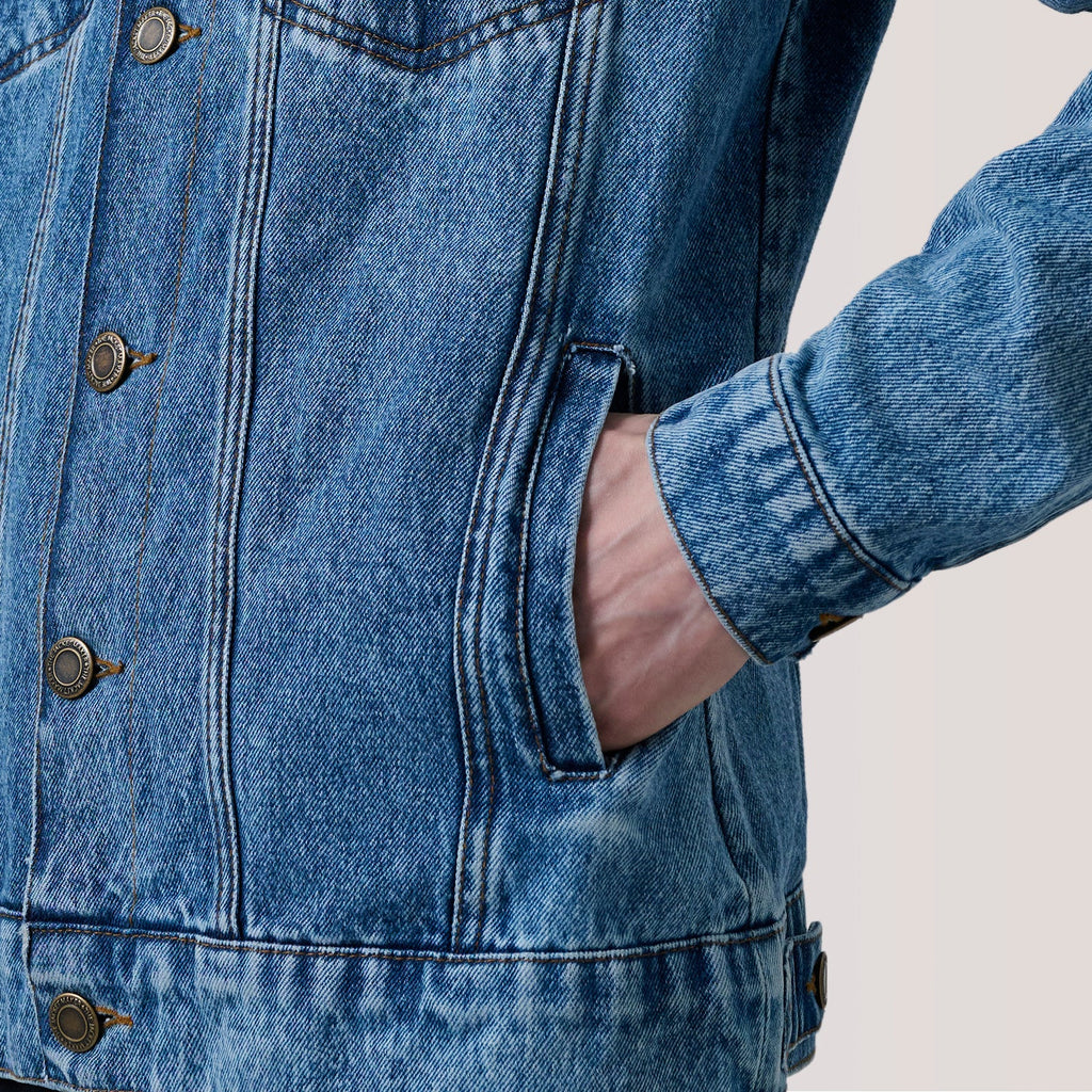 Conard Ice Blue Denim Trucker Jacket