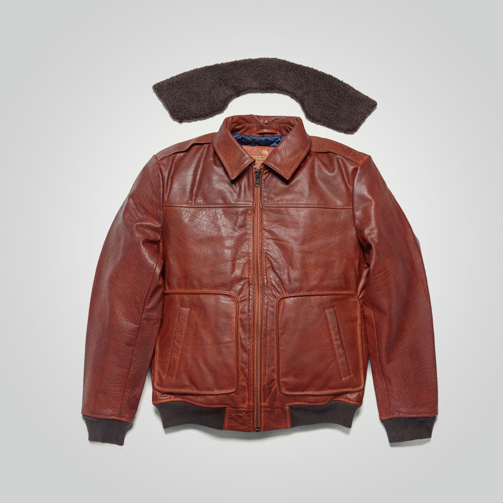Men's G1 Aviator Flight Bomber Jacket