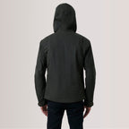 Marlo Olive Canvas Hooded Work Jacket