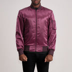Quinton MA-1 Maroon Bomber Jacket