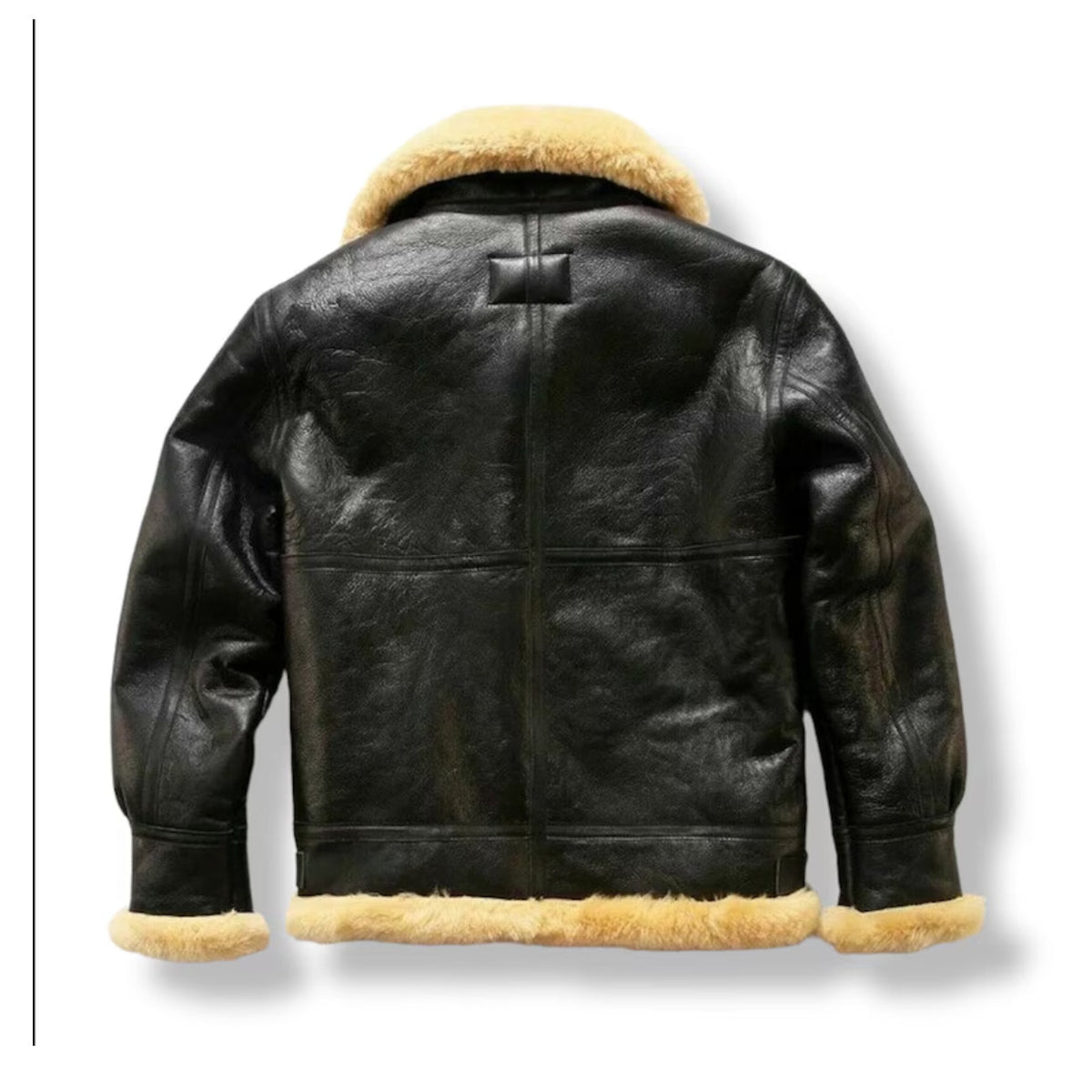 Men's RAF Bomber B3 Pilot Leather Jacket