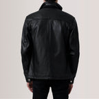 Sean Black Leather Classic Jacket
