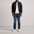 Xander Black Varsity Jacket