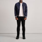 Xander Blue Varsity Jacket